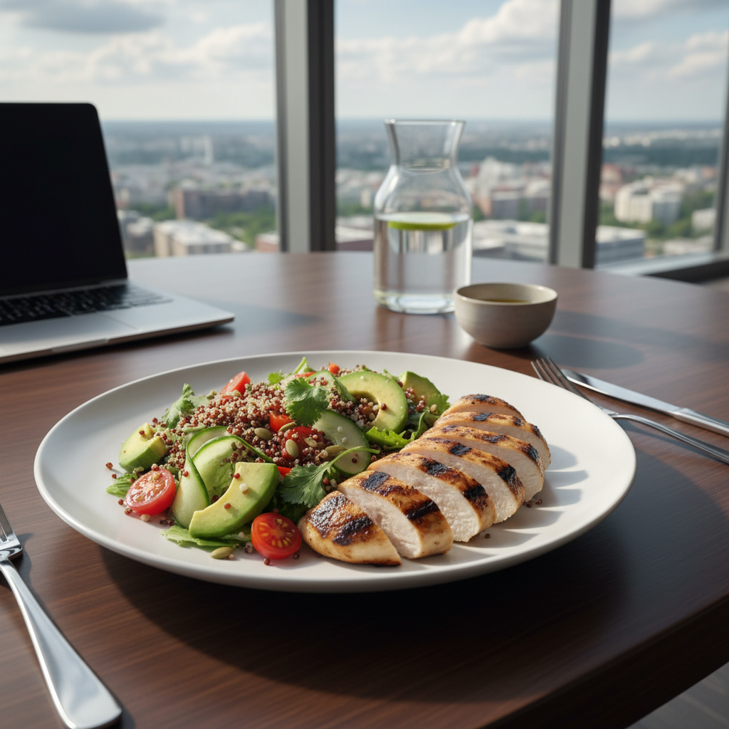 High performance nutrition for C-suite leaders: optimize energy and focus - health blog illustration